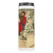 Bouteilles Isothermes Café de ski d'hiver (Dos)