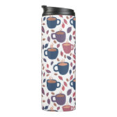 Bouteilles Isothermes Café du matin mignon Motif coloré (Tourné sur la droite)