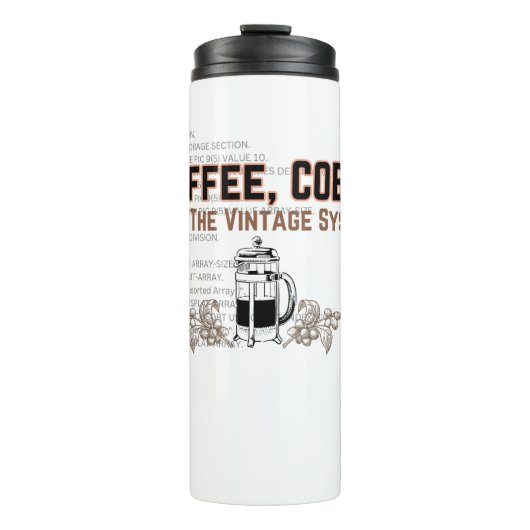 Bouteilles Isothermes Café et Cobol.w (Devant)