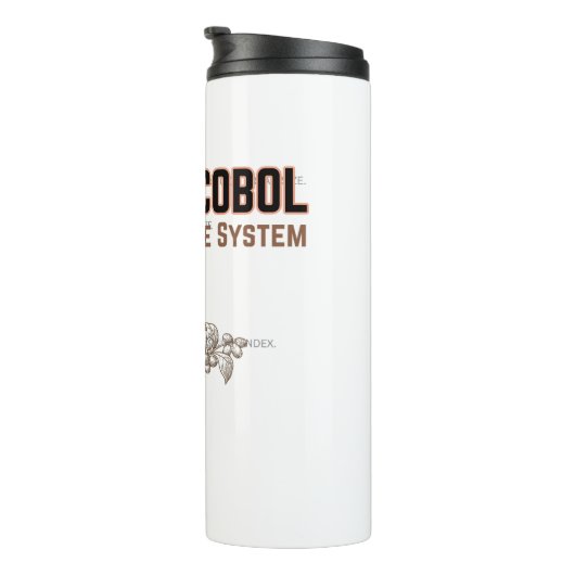 Bouteilles Isothermes Café et Cobol.w (Tourné sur la droite)
