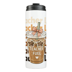 Bouteilles Isothermes Café glacé carburant pour enseignant Vie d'enseign