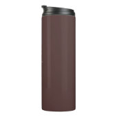 Bouteilles Isothermes café moderne formel marron chocolat (Tourné sur la droite)