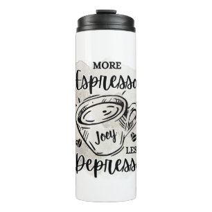 BOUTEILLES ISOTHERMES CAFÉ MONOTONE PLUS ESPRESSO MOINS DÉPRESSO