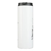 Bouteilles Isothermes Café Paris personnalisé (Dos)