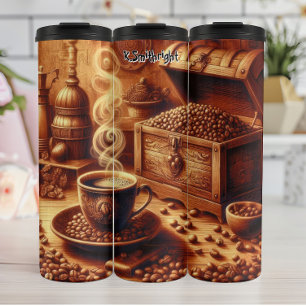 Bouteilles Isothermes Café vapeur avec coffre au trésor