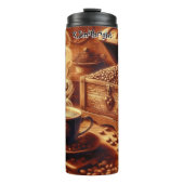 Bouteilles Isothermes Café vapeur avec coffre au trésor (Devant)