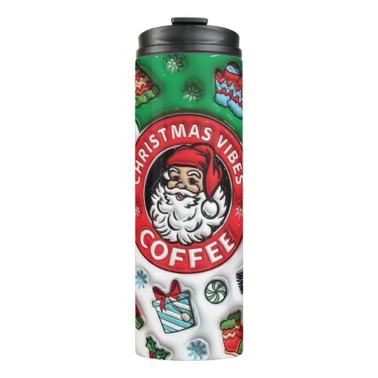 Bouteilles Isothermes Café Vibes de Noël (Devant)