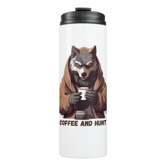 Bouteilles Isothermes Café Wolf Et Chasse (Devant)