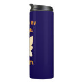 Bouteilles Isothermes Caffeine & Spite Imperial Moth Tumbler (Tourné sur la droite)