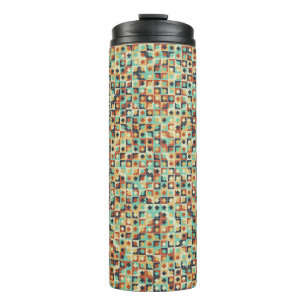 Bouteilles Isothermes calcul génératif du Motif géométrique Abstrait