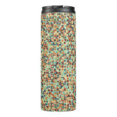 Bouteilles Isothermes calcul génératif du Motif géométrique Abstrait (Dos)