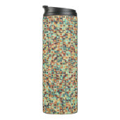 Bouteilles Isothermes calcul génératif du Motif géométrique Abstrait (Tourné sur la droite)