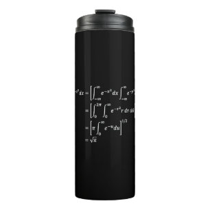 Bouteilles Isothermes calcul intégral gaussien, mathématiques et science