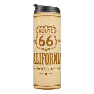 Bouteilles Isothermes California Route 66 Café Vintage Voyage