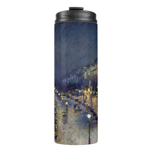 Bouteilles Isothermes Camille Pissarro - Boulevard Montmartre en nuit (Devant)