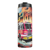 Bouteilles Isothermes Camion d'incendie en cas d'urgence (Devant)