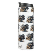 Bouteilles Isothermes Camion Monster de course Black White (Tourné sur la droite)