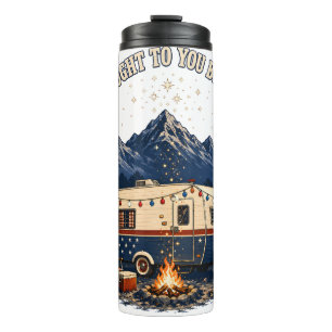 Bouteilles Isothermes Camionnette de camping du 4 juillet en montagne
