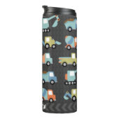 Bouteilles Isothermes Camions de construction mignons Personnalisés (Tourné sur la droite)