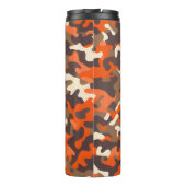 Bouteilles Isothermes Camo orange et Brown (Dos)