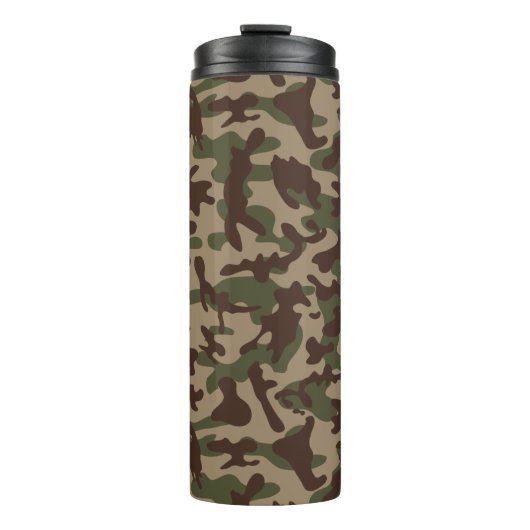 Bouteilles Isothermes Camouflage Bois Profond (Devant)