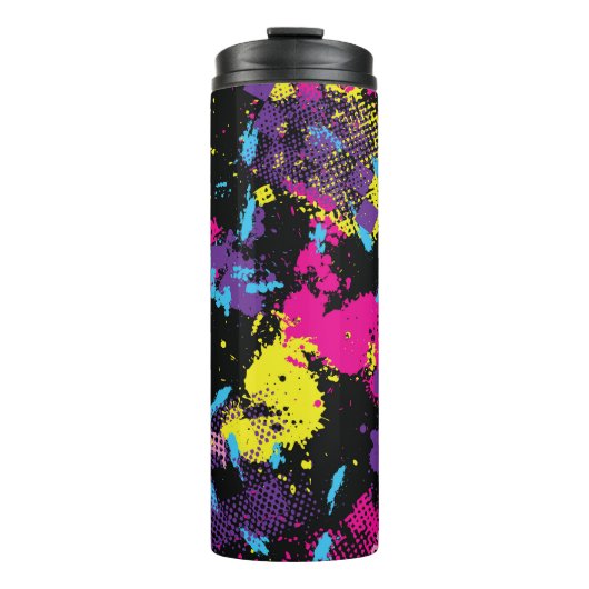 Bouteilles Isothermes Camouflage classique : Motif Vintage sans couture (Devant)