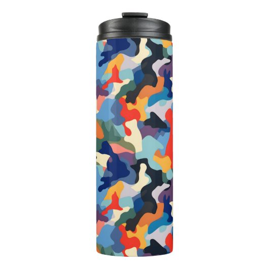 Bouteilles Isothermes Camouflage coloré (Devant)