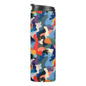 Bouteilles Isothermes Camouflage coloré (Tourné sur la droite)