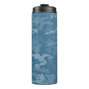 Bouteilles Isothermes Camouflage/culbuteur bleus courant ascendant de