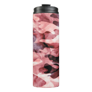 Bouteilles Isothermes camouflage d'aquarelle Abstraite : teinture à crav