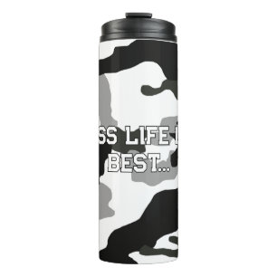 Bouteilles Isothermes Camouflage gris urbain no 15 imprimé