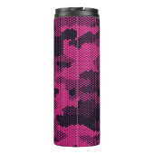 Bouteilles Isothermes Camouflage hexagonal, texture militaire arrière - (Dos)
