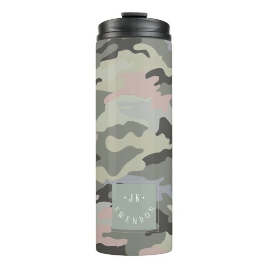 Bouteilles Isothermes Camouflage militaire de PixDezines (Devant)