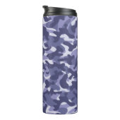 Bouteilles Isothermes Camouflage Navy Violet (Tourné sur la droite)