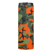 Bouteilles Isothermes Camouflage orange et vert, Militaire, Armée (Dos)