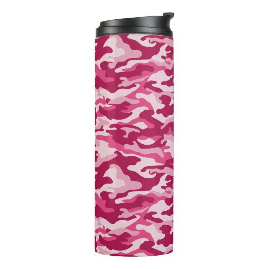 Bouteilles Isothermes Camouflage rose (Tourné sur la gauche)