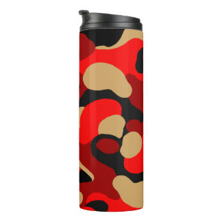 Bouteilles Isothermes Camouflage rouge