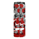 Bouteilles Isothermes Camouflage rouge et gris, Militaire, Armée (Dos)