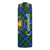 Bouteilles Isothermes Campbell Clan Badge & Tartan (Devant)