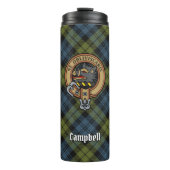 Bouteilles Isothermes Campbell Crest sur Tartan (Devant)