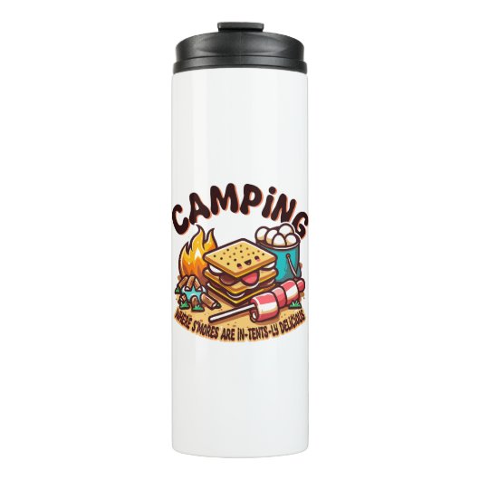 Bouteilles Isothermes campement s'mores (Devant)