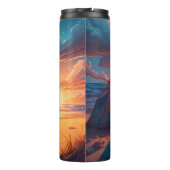 Bouteilles Isothermes Camping au lever du soleil (Dos)