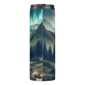 Bouteilles Isothermes Camping avec Montagnes et Tente (Dos)