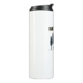 Bouteilles Isothermes Camping de Béton forestier (Tourné sur la gauche)