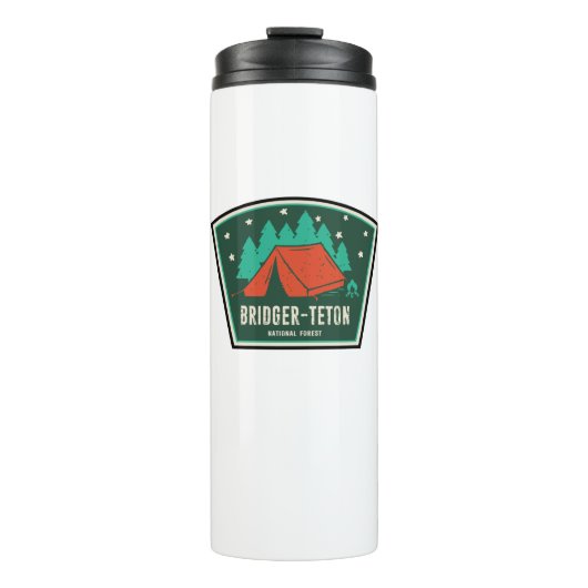 Bouteilles Isothermes Camping forestier national Bridger-Teton (Devant)