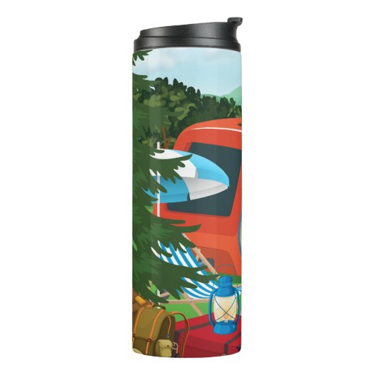 Bouteilles Isothermes Camping rustique (Tourné sur la gauche)