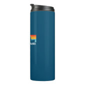 Bouteilles Isothermes Canandaigua Lake New York Canoe (Tourné sur la droite)