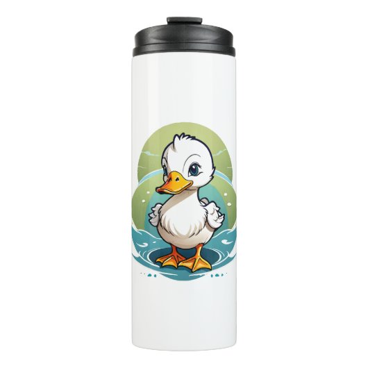 Bouteilles Isothermes canard blanc (Devant)