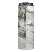 Bouteilles Isothermes Canard gris sur la nuit du lac (Dos)