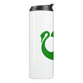 Bouteilles Isothermes Canard vert (Tourné sur la gauche)